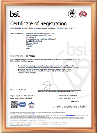ISO/IEC 27001：信息安全管理体系